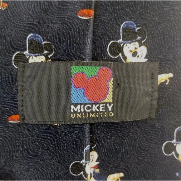 Mickey Mouse Novelty 60" Long Tie Mickey Unlimited Licensed Fedora Cane Dancing - Picture 4 of 8